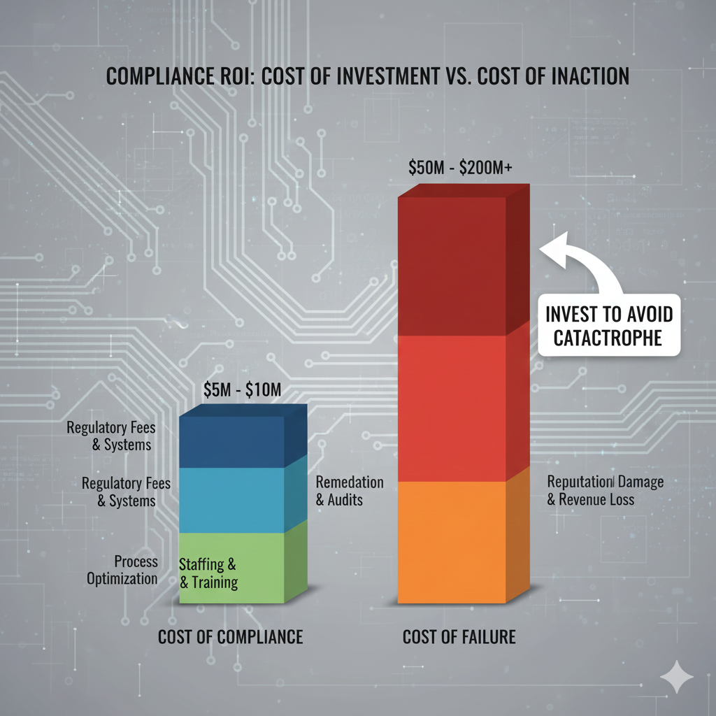 Cost of Compliance vs Cost of Failure