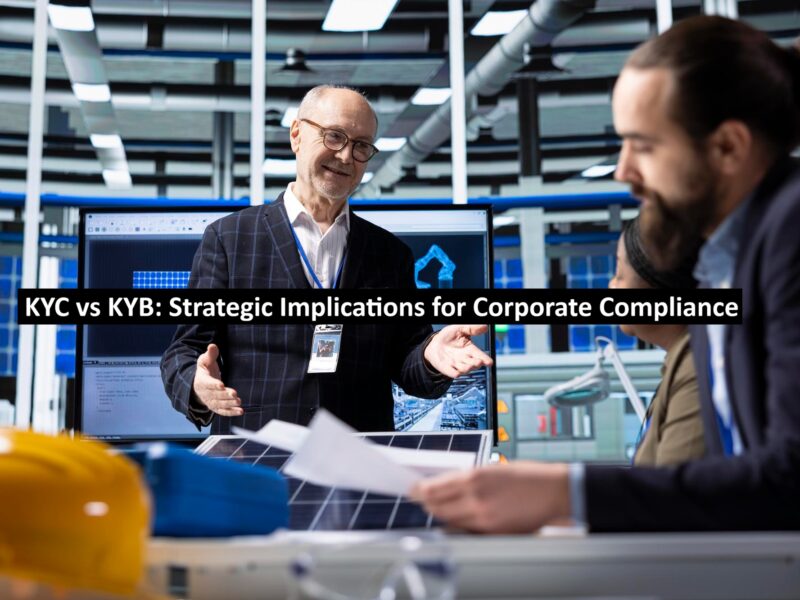 KYC vs KYB Strategic Implication
