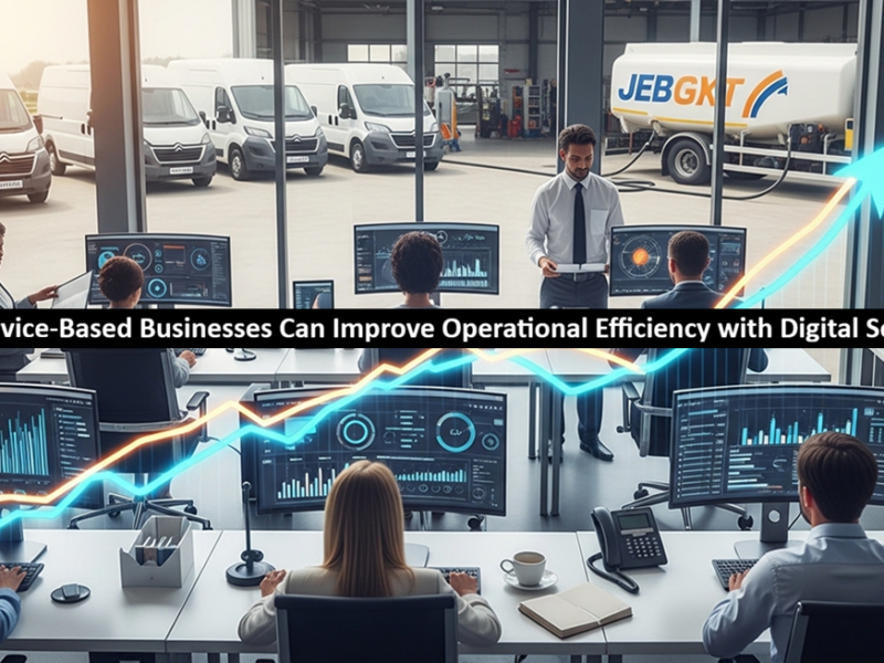How Service-Based Businesses Can Improve Operational Efficiency with Digital Solutions