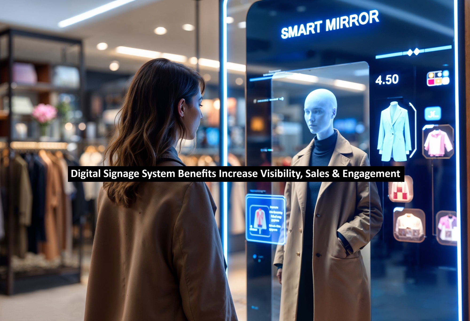 Digital Signage System Benefits Increase Visibility, Sales & Engagement