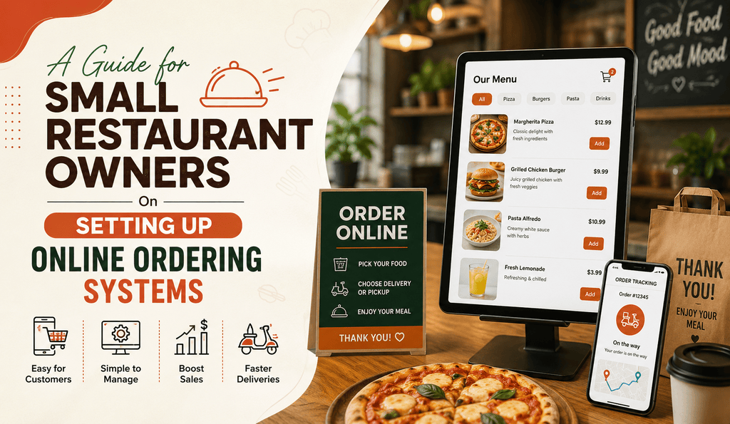 A Guide for Small Restaurant Owners On Setting Up Online Ordering Systems